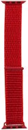 Tactical Fabric Strap for Apple Watch 1,2,3,4,5 38-40mm Red - Watch Strap