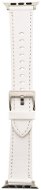 Tactical Color Lederband für Apple Watch 4 44mm White - Armband