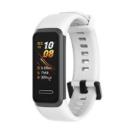 Taktisches Silikonband für Huawei Band 4 Weiß - Armband