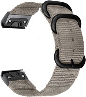 Tactical Nylon Strap for Garmin Fenix 5/6 QuickFit 22mm Grey - Watch Strap