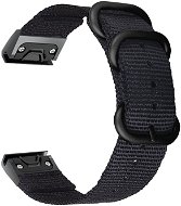 Tactical Nylonarmband für Garmin Fenix 5/6 QuickFit 22mm Black - Armband