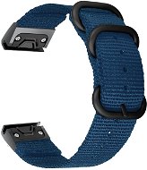 Tactical Nylonarmband für Garmin Fenix 5/6 QuickFit 22 mm Blue - Armband