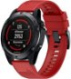 Tactical Silicone Strap for Garmin Fenix 5X/6X QuickFit 26mm Red - Watch Strap
