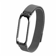 Tactical Loop Magnetic Metal Strap for Xiaomi Mi Band 5/6 Black - Watch Strap