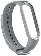 Tactical Silicone Strap for Xiaomi Mi Band 5/6 Grey - Watch Strap