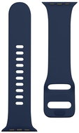 Tactical Silicone Band with Buckle for Apple Watch 42/44mm, Night Blue - Watch Strap