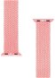 Tactical Knitted Band for Apple Watch 38/40mm, size XL, Pink - Watch Strap