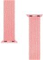 Tactical Knitted Band for Apple Watch 38/40mm, size M, Pink - Watch Strap