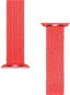 Tactical Knitted Band for Apple Watch 42/44mm, size S, Red - Watch Strap