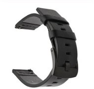 Tactical Kožený remienok pre Samsung Galaxy Watch Active Black (EU Blister) - Remienok na hodinky