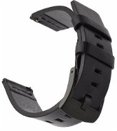 Tactical bőrszíj Samsung Gear Sport okosórához - fekete (EU Blister) - Szíj