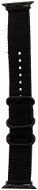 Tactical Nylon Strap for Apple Watch 4 44mm Black - Watch Strap