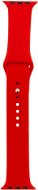 Tactical Silicone Strap for Apple Watch 1/2/3 38mm Red - Watch Strap