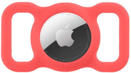 Tactical Airtag Beam Collar Red - AirTag Case - Main image