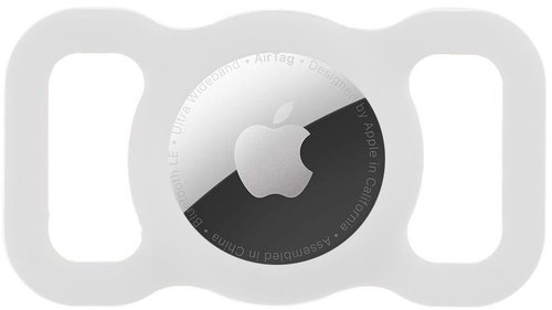 Tactical Airtag Beam Collar White - AirTag Case - Main image