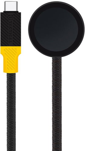 Tactical Recce 3:20 Cable for Apple Watch Black/Yellow - Watch Charger - Main image