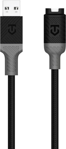 Tactical Recce 3:20 cable for Garmin USB-A Black/Grey - Watch Charger - Main image