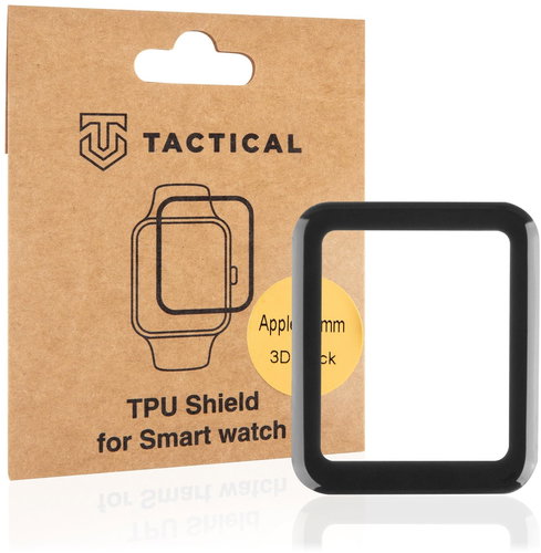 Tactical TPU Shield 3D Screen Protector for Apple Watch 1/2/3 42mm - Film Screen Protector - Main image