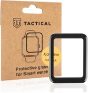 Tactical Glass Shield 5D Glass Protector for Apple Watch 38mm Series 1/2/3 Black - Glass Screen Protector