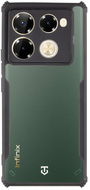 Tactical Quantum Stealth Hülle für Infinix Note 40 Pro 4G, transparent/schwarz - Handyhülle