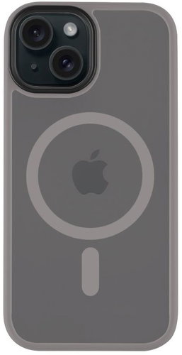 Tactical MagForce Hyperstealth Cover für das iPhone 15 Light Grey - Handyhülle - Hauptbild