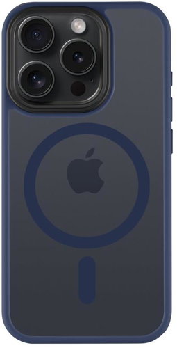 Tactical MagForce Hyperstealth Cover für das iPhone 15 Pro Deep Blue - Handyhülle - Hauptbild