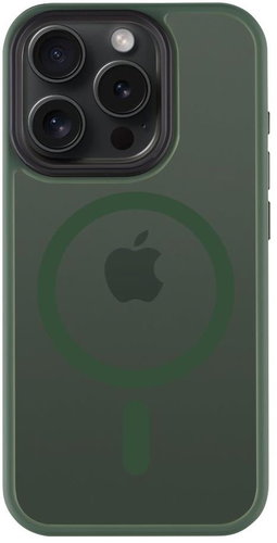 Tactical MagForce Hyperstealth Cover für das iPhone 15 Pro Forest Green - Handyhülle - Hauptbild