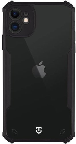 Tactical Quantum Stealth Cover for Apple iPhone 11 Clear/Black - Phone Cover - Main image