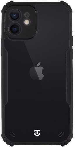 Tactical Quantum Stealth Cover for Apple iPhone 12 Clear/Black - Phone Cover - Main image