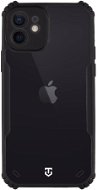 Tactical Quantum Stealth Apple iPhone 12 átlátszó/fekete tok - Telefon tok
