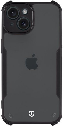 Tactical Quantum Stealth Cover für Apple iPhone 15 Clear/Black - Handyhülle - Hauptbild