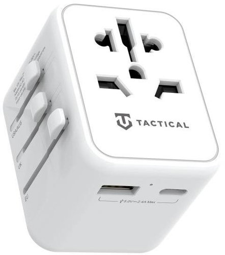 Tactical PTP Travel Adapter White - Reiseadapter - Hauptbild