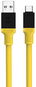 Tactical Fat Man Cable USB-A/USB-C 1m Yellow - Napájecí kabel