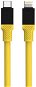 Tactical Fat Man Cable USB-C/Lightning 1m Yellow - Stromkabel