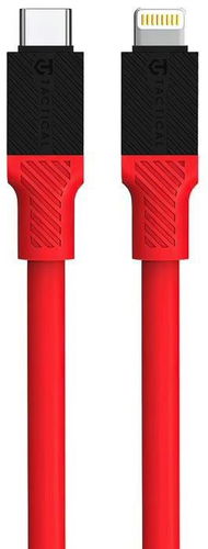 Tactical Fat Man Cable USB-C/Lightning 1m Red - Napájecí kabel - Hlavní obrázek