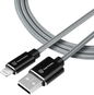 Tactical Fast Rope Aramid Cable USB-A/Lightning MFi 1 m Grey - Napájací kábel