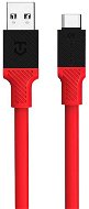 Tactical Fat Man Cable USB-A/USB-C 1m Red - Napájecí kabel