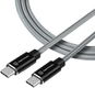 Tactical Fast Rope Aramid Cable USB-C/USB-C 100W 20V/5A 2m Grey - Napájecí kabel