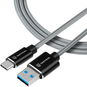 Tactical Fast Rope Aramid Cable USB-A/USB-C 0,3 m Grey - Napájací kábel
