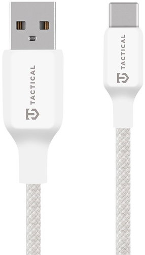 Tactical Stitch Thread Cable USB-A/USB-C 2m White - Stromkabel - Hauptbild