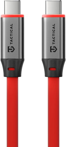 Tactical Fat Man 2.0 Cable USB-C/USB-C 1m Red - Power Cable - Main image