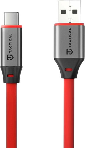 Tactical Fat Man 2.0 Cable USB-A/USB-C 1m Red - Stromkabel - Hauptbild