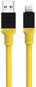 Tactical Fat Man Cable USB-A/Lightning 1m Yellow - Stromkabel