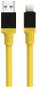Tactical Fat Man Cable USB-A / Lightning 1 m Yellow - Napájací kábel