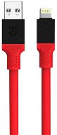 Tactical Fat Man Cable USB-A/Lightning, 1 m, piros - Tápkábel