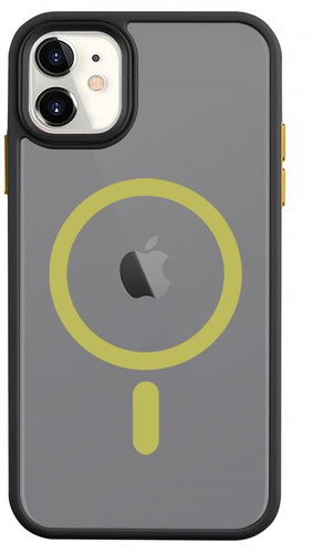 Tactical MagForce Hyperstealth 2.0 iPhone 11 Black/Yellow tok - Telefon tok - Fő fotó