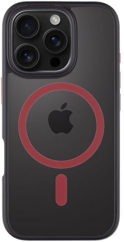 Tactical MagForce Hyperstealth 2.0 Hülle für das iPhone 16 Pro Black/Red - Handyhülle - Hauptbild