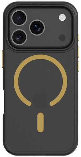 Tactical MagForce Hyperstealth 2.0 Hülle für iPhone 17 Pro Black/Yellow - Handyhülle - Hauptbild