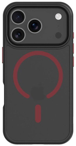 Tactical MagForce Hyperstealth 2.0 Hülle für iPhone 17 Pro Black/Red - Handyhülle - Hauptbild