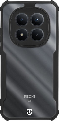 Tactical Quantum Stealth Cover for Xiaomi Redmi Note 15 Pro+ Clear/Black - Phone Cover - Main image